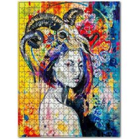 Cakapuzzle Koç Burcu Soyut Resim 255 Parça Puzzle