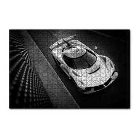 Cakapuzzle Koenigsegg Jesko Siyah Beyaz 120 Parça Ahşap Puzzle