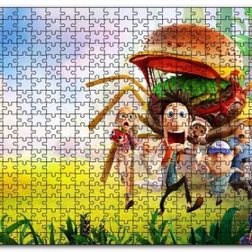 Cakapuzzle Köfte Yağmuru 2 Animasyon Filmi Görseli Mdf 120 Parça Puzzle