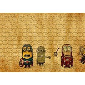 Cakapuzzle Kölelerinin Aşağılık Beni Yenilmez Görseli 120 Parça Ahşap Puzzle