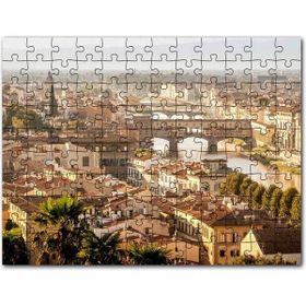 Cakapuzzle Koltukta Yanyana Sarı Beyaz Renkli 5 Kedi Mdf 500 Parça Puzzle