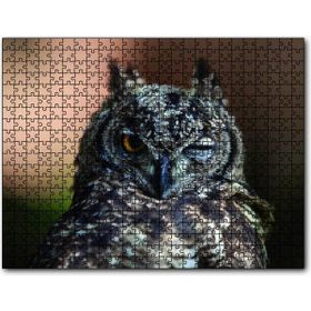 Cakapuzzle Komik Baykuş 500 Parça Puzzle