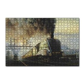 Cakapuzzle Kömürlü Tirenler Istasyon Kirli Hava Görseli 255 Parça Puzzle