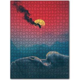 Cakapuzzle Kong Kafatası Adası Görseli Ahşap 500 Parça Puzzle
