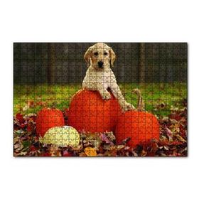 Cakapuzzle Köpek Kabaklar 120 Parça Ahşap Puzzle