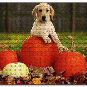 Cakapuzzle Köpek Kabaklar Ahşap 500 Parça Puzzle