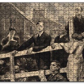 Cakapuzzle Köprüde Özgürlük Mücadelesi Mdf 120 Parça Puzzle