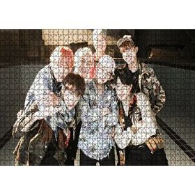 Cakapuzzle Kore Pop Grubu BTS Üyeleri 120 Parça Ahşap Puzzle