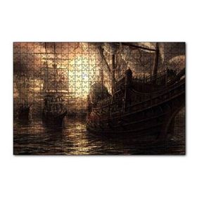 Cakapuzzle Korsan Gemileri Jolly Roger 255 Parça Puzzle