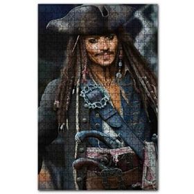 Cakapuzzle Korsan Kıyafetli Jack Sparrow Görseli 120 Parça Puzzle