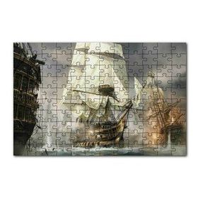 Cakapuzzle Korsan Savaş Gemisi Görseli 120 Parça Puzzle