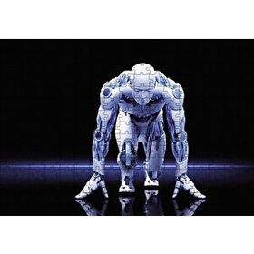 Cakapuzzle Koşucu Robot Mdf 255 Parça Puzzle