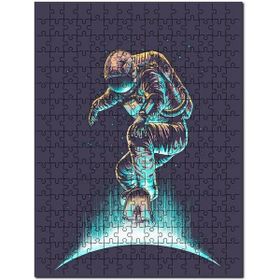 Cakapuzzle Kozmonot Paten Uzay Astronot Mdf 255 Parça Puzzle
