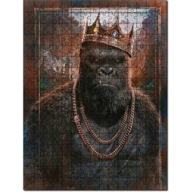 Cakapuzzle Kral Kong Portre Görseli 500 Parça Puzzle