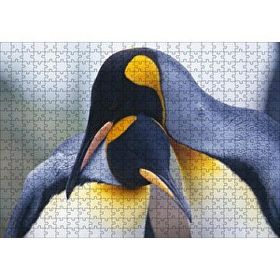 Cakapuzzle Kral Penguen Çifti 120 Parça Puzzle
