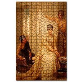 Cakapuzzle Kraliçe Esther Eseri Görseli 120 Parça Puzzle