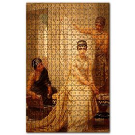 Cakapuzzle Kraliçe Esther Eseri Görseli Ahşap 500 Parça Puzzle