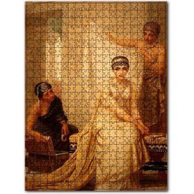 Cakapuzzle Kraliçe Esther Eseri Görseli Ahşap 500 Parça Puzzle