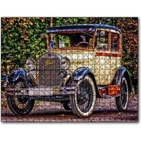 Cakapuzzle Krem Antika Ford Araba 1000 Parça Puzzle