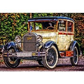 Cakapuzzle Krem Antika Ford Araba 120 Parça Puzzle