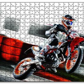 Cakapuzzle Kros Motor Yarışı Ahşap 500 Parça Puzzle