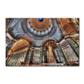 Cakapuzzle Kübada Tarihi Yapı İçeriden Görünüm 120 Parça Ahşap Puzzle