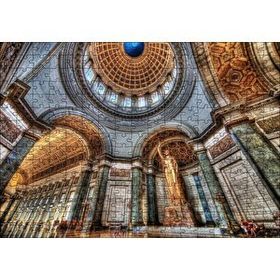 Cakapuzzle Kübada Tarihi Yapı İçeriden Görünüm 120 Parça Ahşap Puzzle