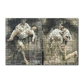Cakapuzzle Kucakta Uyuyan Çocuklar 120 Parça Ahşap Puzzle