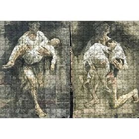 Cakapuzzle Kucakta Uyuyan Çocuklar 120 Parça Ahşap Puzzle