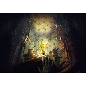 Cakapuzzle Küçük Kabuslar Oyun Serisi Görseli 120 Parça Ahşap Puzzle