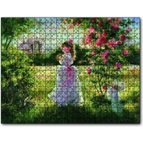 Cakapuzzle Küçük Kız, Peri ve Şato Yağlıboya 255 Parça Puzzle