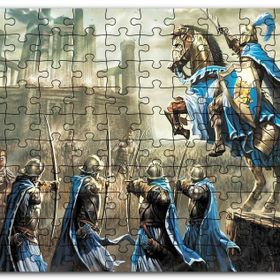 Cakapuzzle Kudret ve Büyü Kahramanları 3 Görseli Mdf 1000 Parça Puzzle