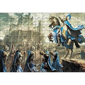 Cakapuzzle Kudret ve Büyü Kahramanları Mdf 120 Parça Puzzle
