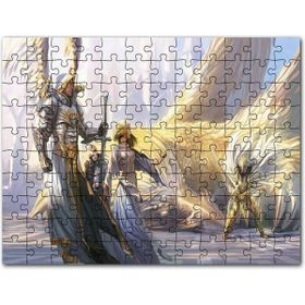 Cakapuzzle Kudret ve Sihirli Melek Sanatı Mdf 1000 Parça Puzzle