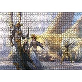Cakapuzzle Kudret ve Sihirli Melek Sanatı Mdf 1000 Parça Puzzle