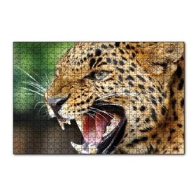 Cakapuzzle Kükreyen Güzel Leopar Görseli 120 Parça Puzzle