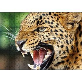 Cakapuzzle Kükreyen Güzel Leopar Görseli 120 Parça Puzzle