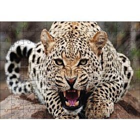 Cakapuzzle Kükreyen Jaguar 120 Parça Ahşap Puzzle