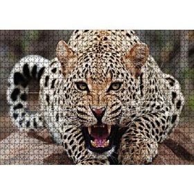Cakapuzzle Kükreyen Jaguar 120 Parça Ahşap Puzzle