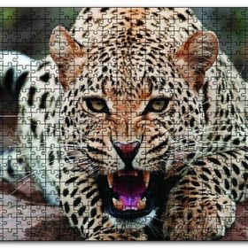 Cakapuzzle Kükreyen Jaguar Ahşap 1000 Parça Puzzle