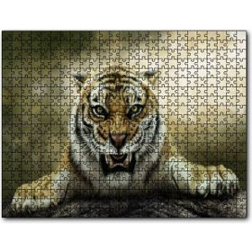 Cakapuzzle Kükreyen Kaplan Artwork Mdf 1000 Parça Puzzle