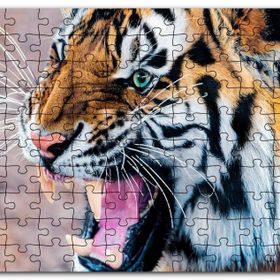 Cakapuzzle Kükreyen Kaplan Mdf 255 Parça Puzzle