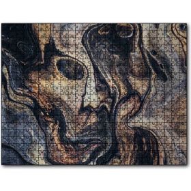 Cakapuzzle Kum Püskürtme Sanatı Yüz Portre 120 Parça Puzzle
