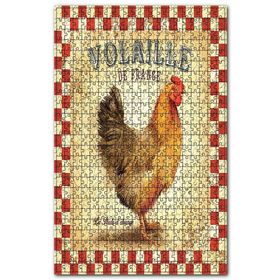 Cakapuzzle Kümes Hayvanlarından Tavuk Görseli Ahşap 1000 Parça Puzzle