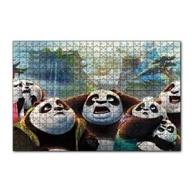 Cakapuzzle Kung Fu Panda 3 Panda Ailesi 255 Parça Puzzle