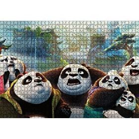 Cakapuzzle Kung Fu Panda 3 Panda Ailesi 255 Parça Puzzle