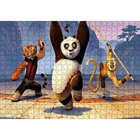 Cakapuzzle Kung Fu Panda 3 Usta Panda 120 Parça Puzzle