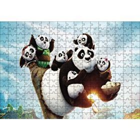 Cakapuzzle Kungfu Panda Ailesi 255 Parça Puzzle