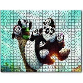 Cakapuzzle Kungfu Panda Ailesi 500 Parça Puzzle