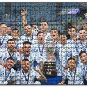 Cakapuzzle Kupa Amerika 2021 Arjantin Şampiyonluğu Mdf 120 Parça Puzzle